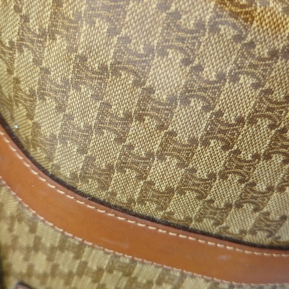 Celine GUC Macadam Coated Canvas Boston Bag CALLOUTS - Picture 7 of 17